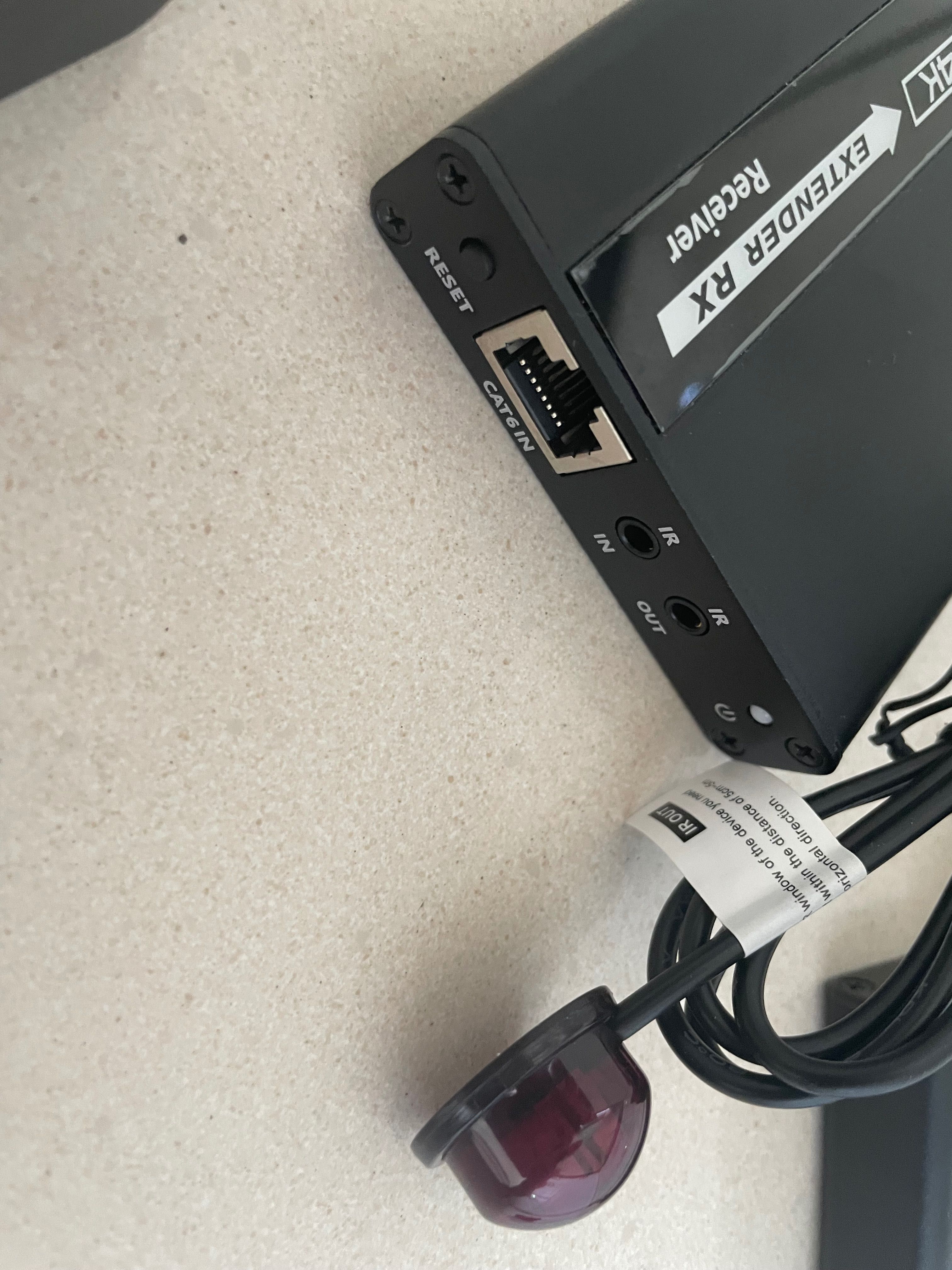 Konwerter sygnału 4K Extender RX Receiver Nowe 2 sztuki HDMI