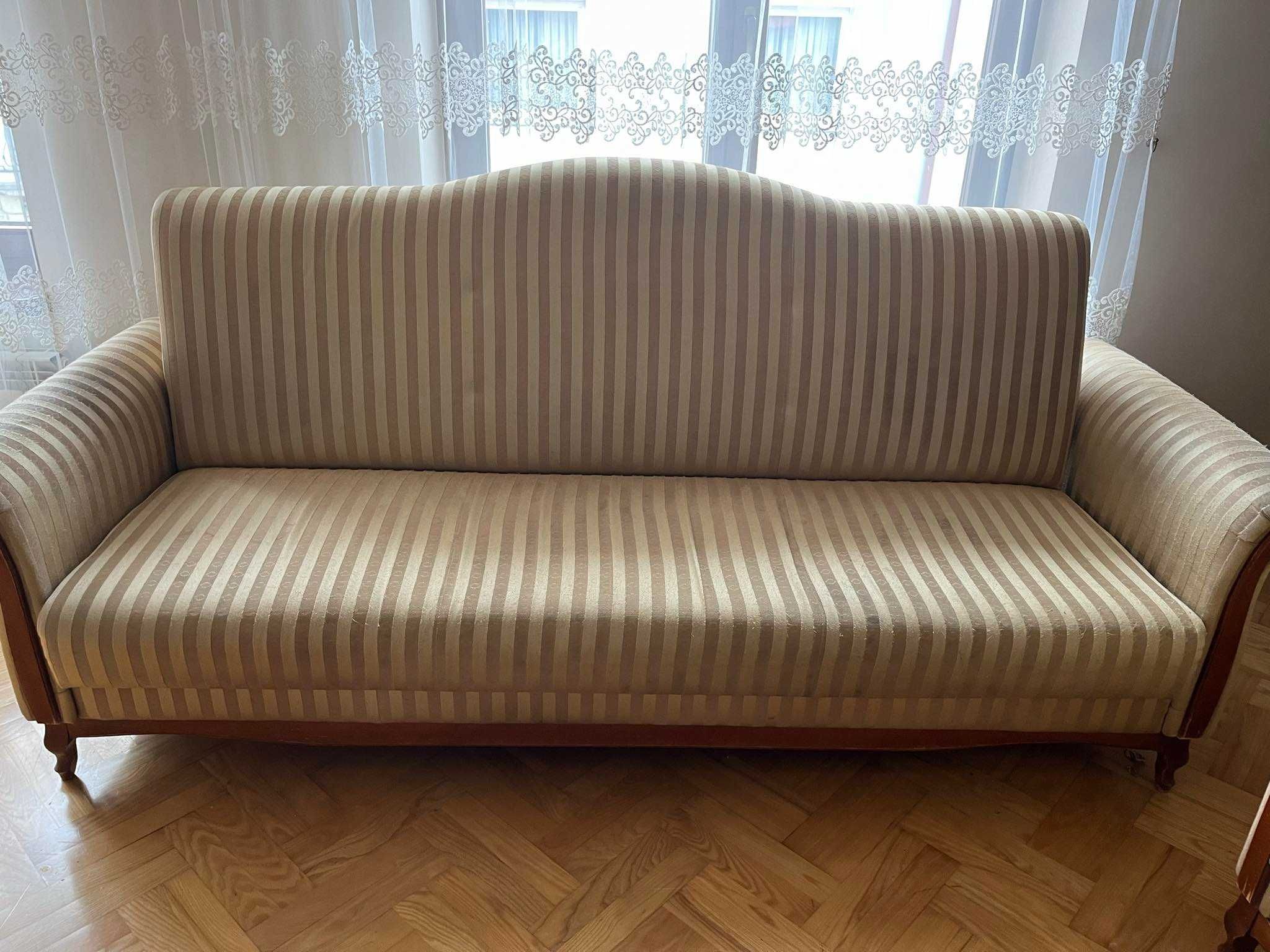 Meble do salonu, kalwaryjskie: kanapa, fotel, sofa