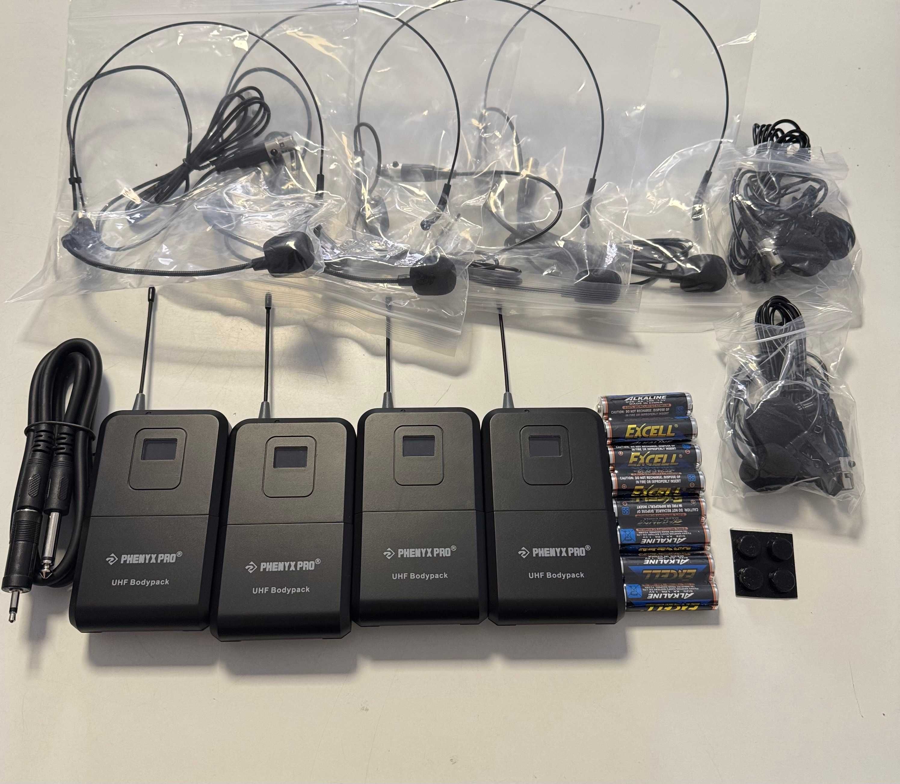 PHENYX PRO PTU-7000 4B System mikrofonów bezprzewodowych, Bodypack