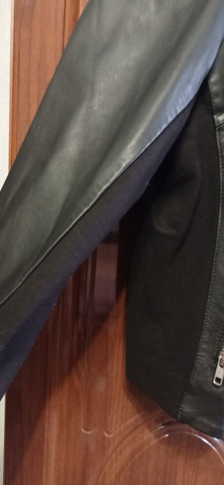 Куртка косуха 20-22 размер,натуральная кожа ягненка,мягкая и нежная