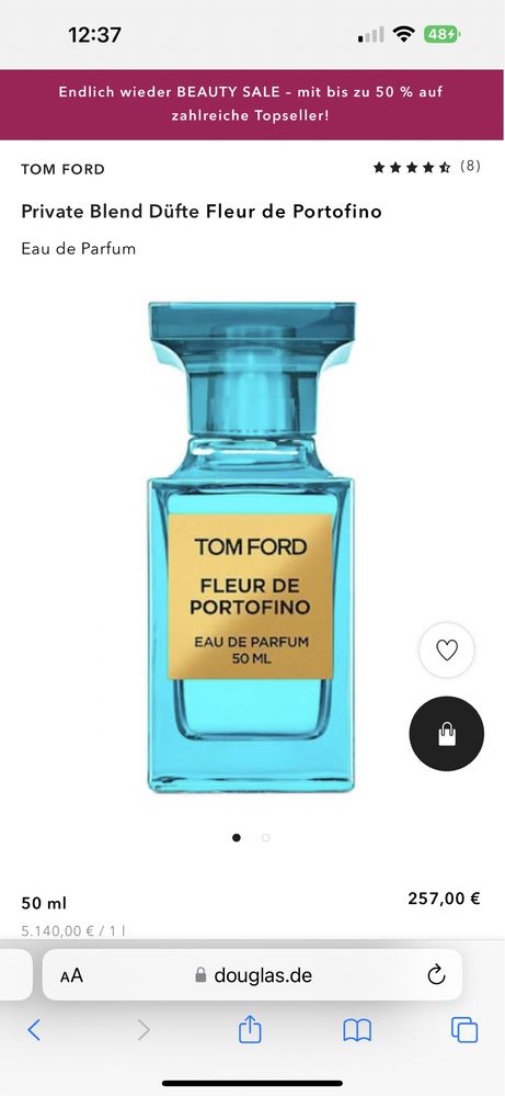 Tom ford Fleur de Portofino