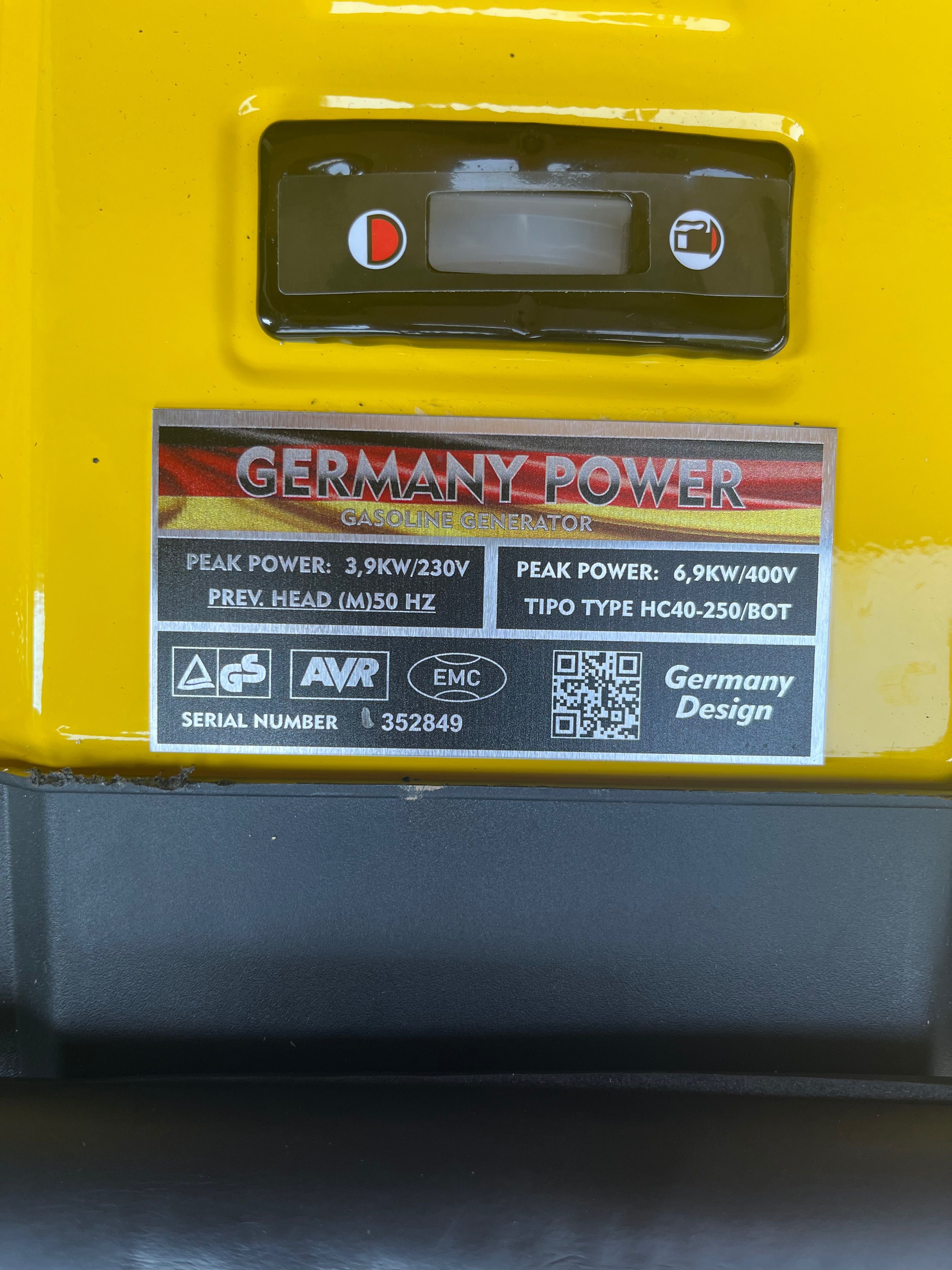Agregat prądotwórczy HARWICK HWK-86CK 6.9kW 230V/380V AVR