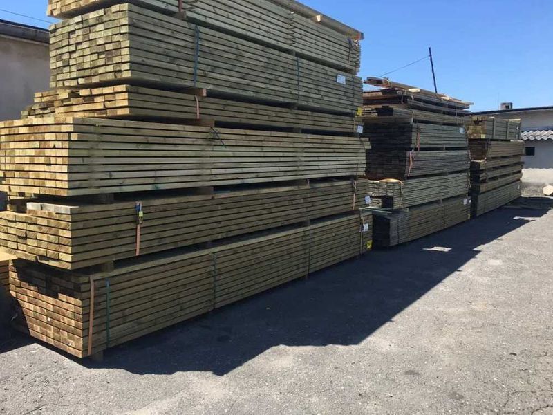 Drewno Konstrukcyjne 45x145 Impregnowane NTR SZWECJA