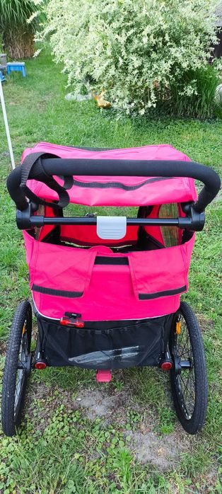 Przyczepka rowerowa/wózek spacerowy 2w1 Hiro Buggy JAK NOWA!!!