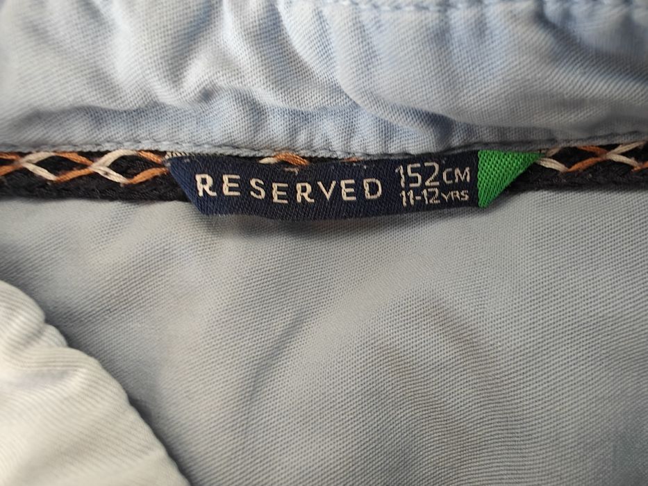 Reserved 152cm koszula niebieska