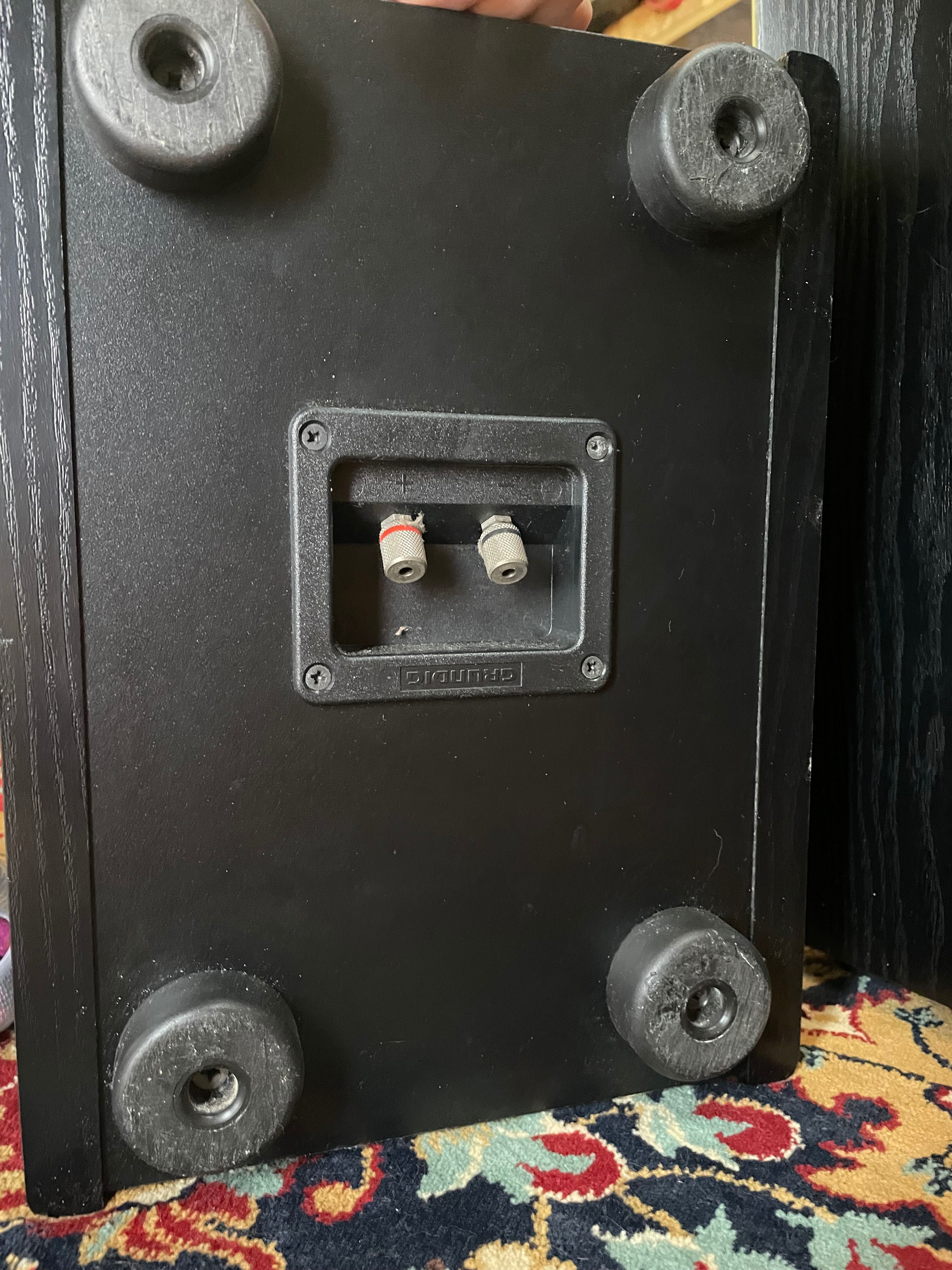 Wieża Zestaw HI-FI Fine Arts Grundig + kolumny Fine Arts