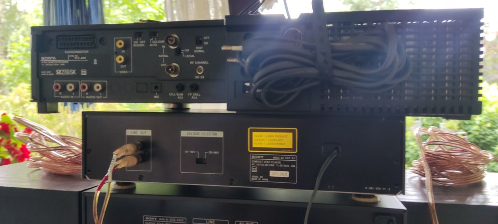 Wieża Sony LBT V702 + kolumny