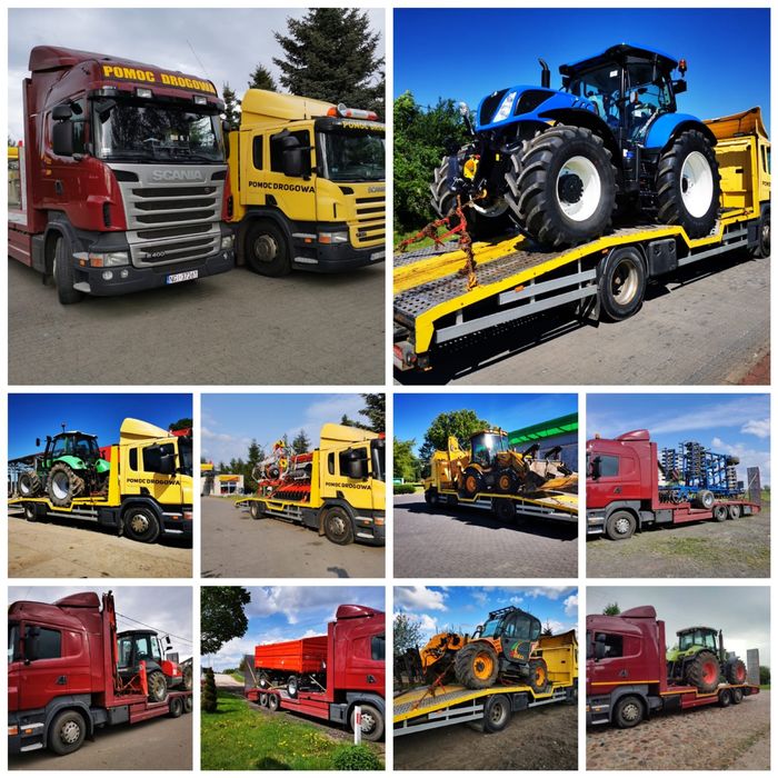 Laweta/Transport/Maszyn rolniczych/Ciągników/Koparek/Laweta/Przewóz!