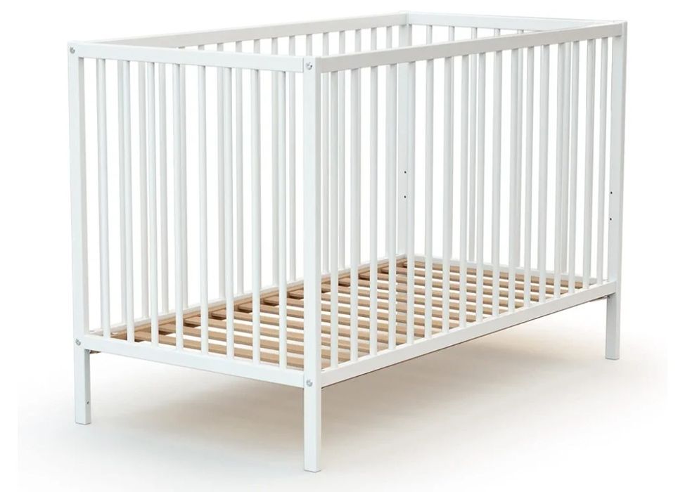 WEBABY - Łóżeczko dziecięce 60x120cm Białe