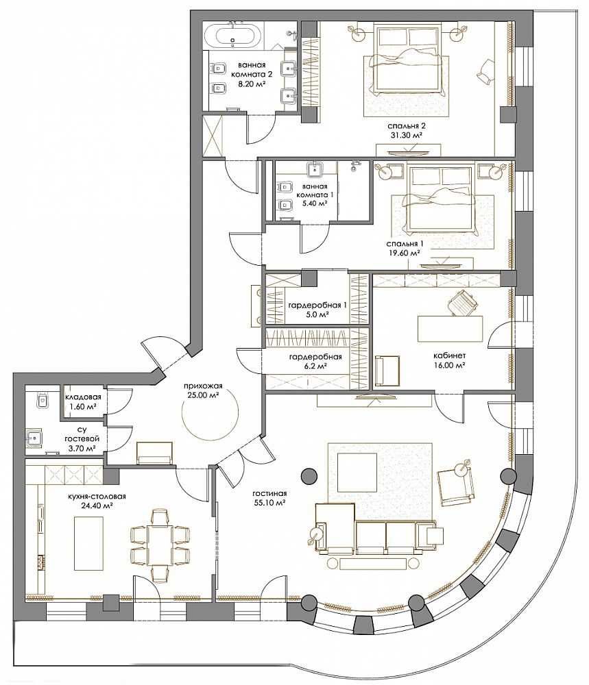 Продаж 4к-квартири вул.Новоселицька 10, ЖК Renaissance Residence 200м²