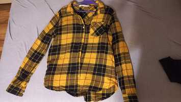 Koszula bawełniana w kratę dla chłopca na ok.10 lat, R.146 HM