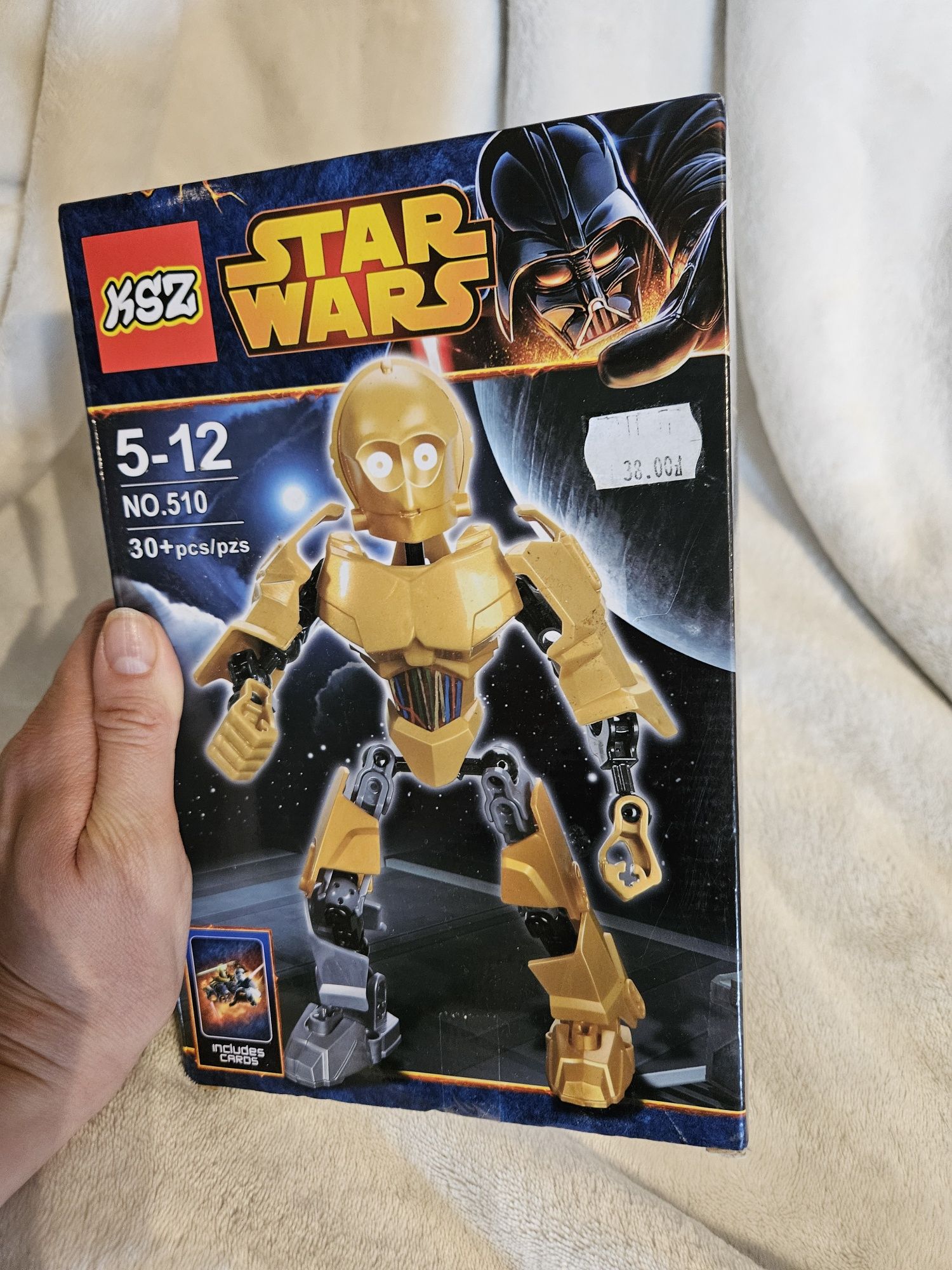 Star Wars 3CPO do zbudowania wysoka figurka jak LEGO #KupMiChceTo
