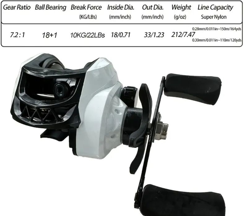 Wędka 4 częściowa na spinning