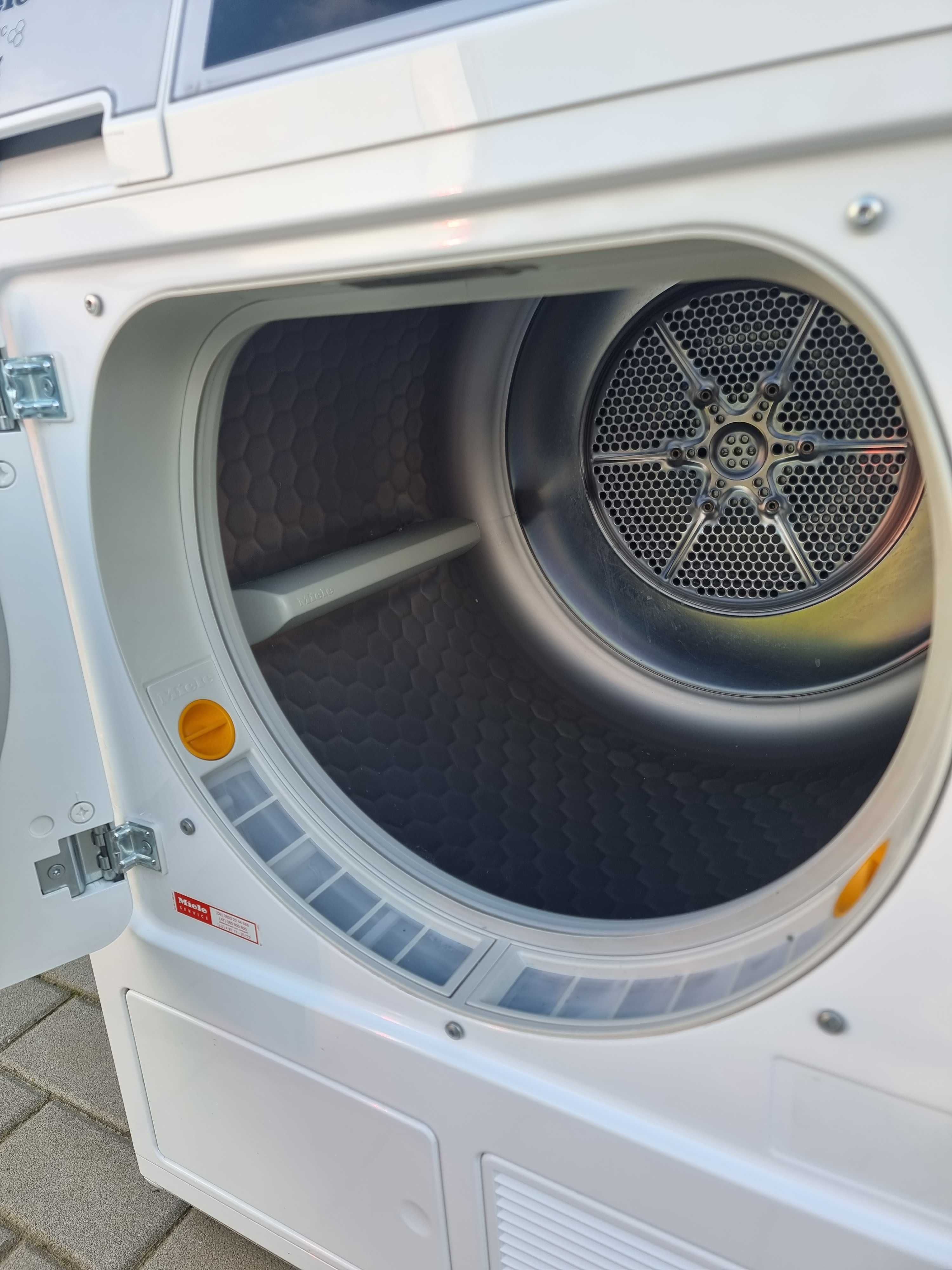 Suszarka kondensacyjna z pompą ciepła Miele T8007WP Supertronic,8kg,PL