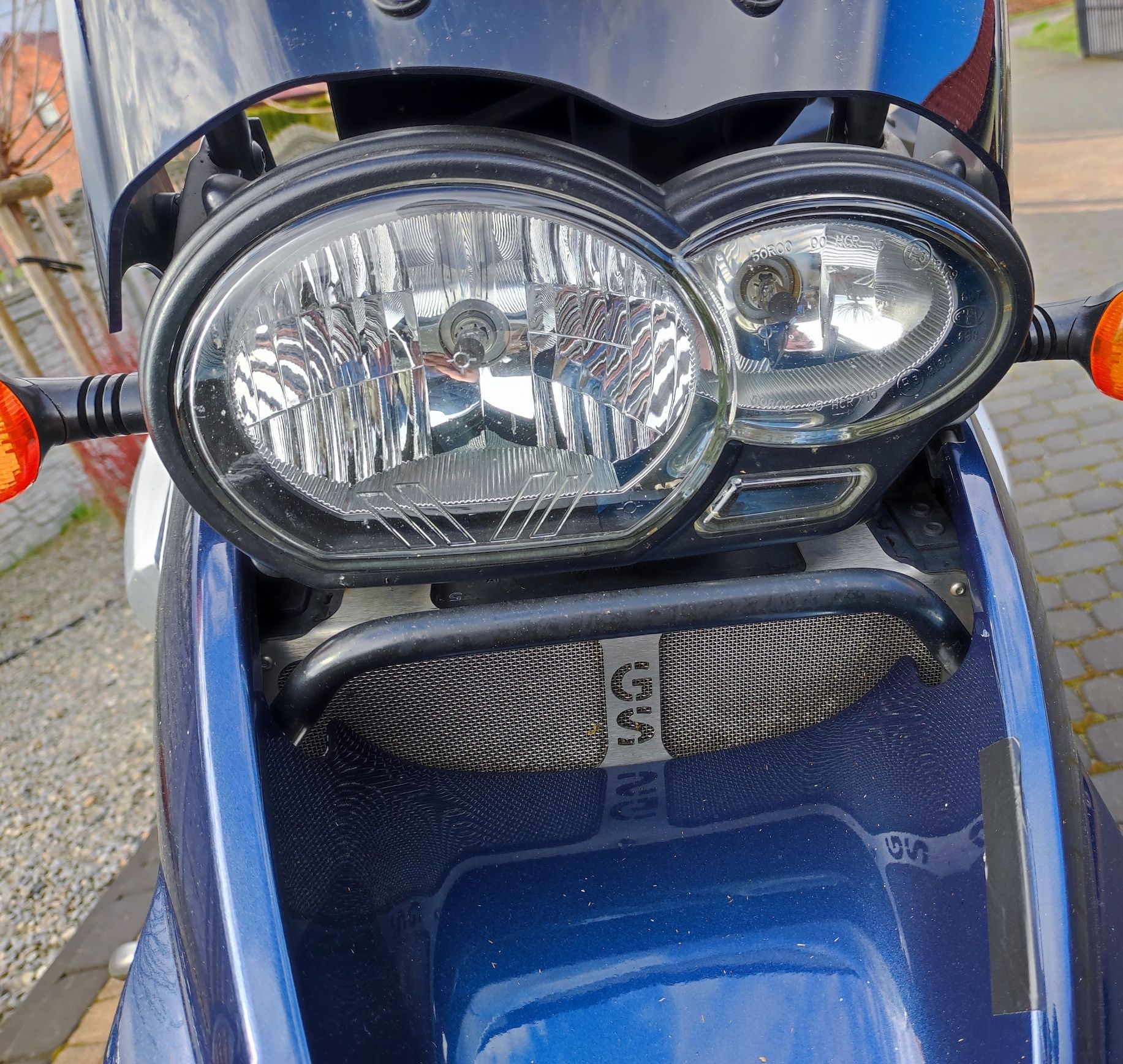 Osłona Chłodnicy Oleju Kratka Wlotu Siatka BMW R1200GS K25 Wysyłka