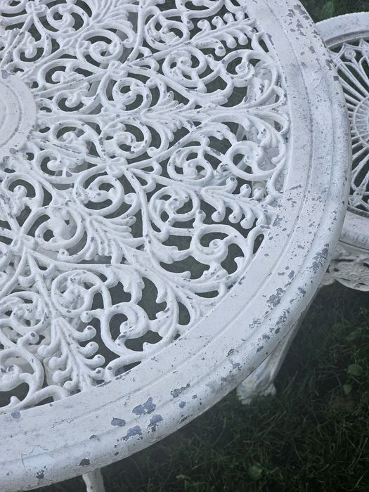 Zestaw ogrodowy ażurowy