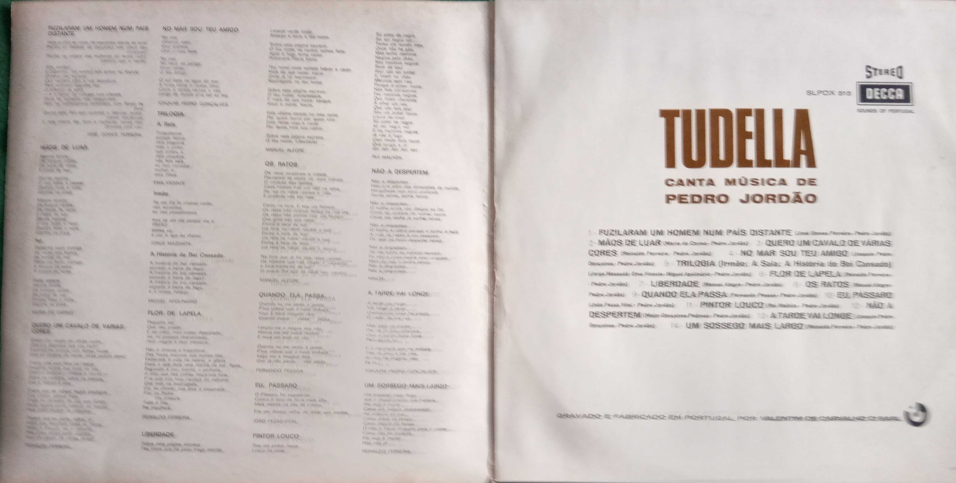 João Maria Tudella	- - - - -	Tudella	- - - - -	LP
