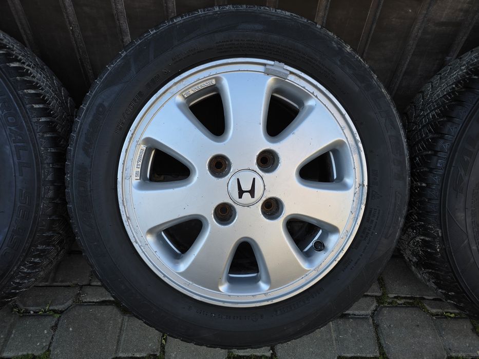 Felgi z oponami 195/60R15 Honda Prelude 4x114,3 Accord Legend Civic