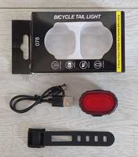 Lampka Rower LED Rowerowa USB