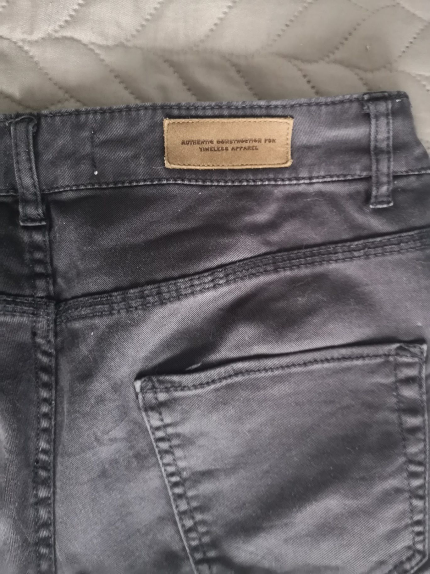 Spodnie dżinsowe granatowe Zara rozmiar 38