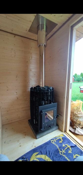 Piec do sauny opalany drewnem - transport w cenie przy zakupie zestawu