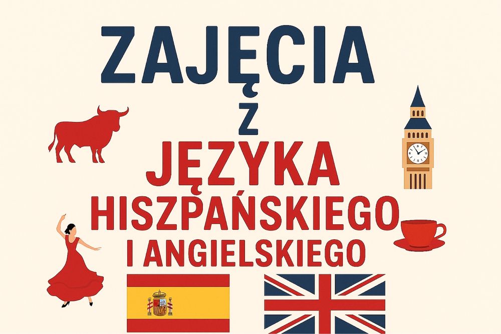 Zajęcia z języka hiszpańskiego i angielskiego