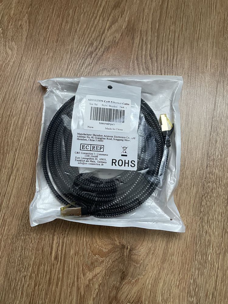 Kabel ethernet 7m cat8