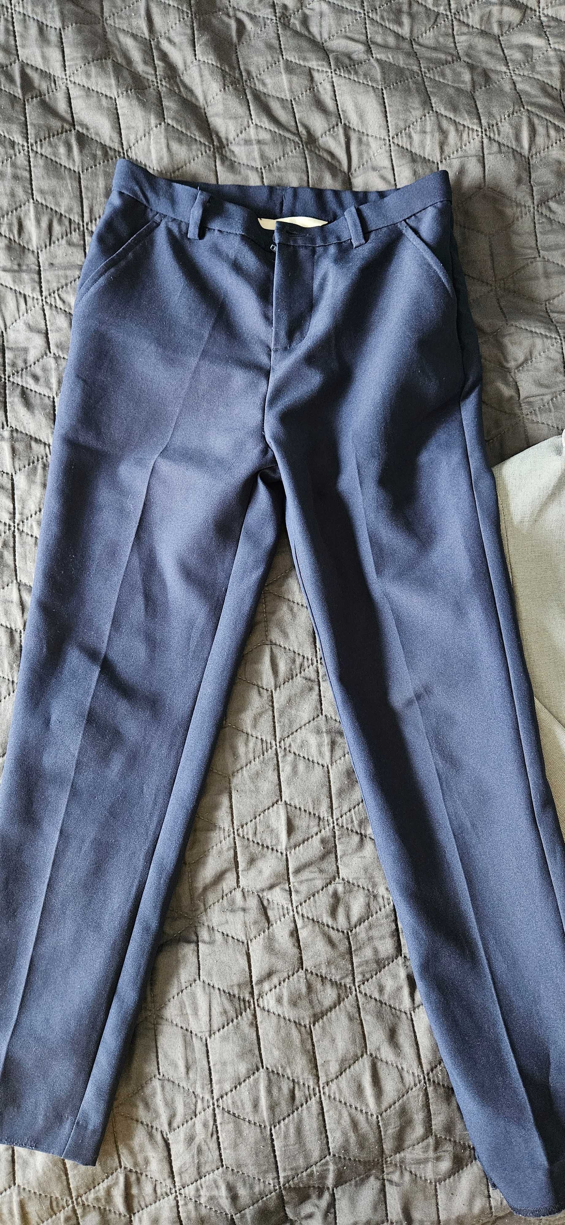 Marynarka i spodnie 140 smyk/h&m