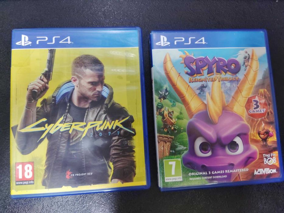 Cyberpunk 2077 ps4 + Spyro PS4