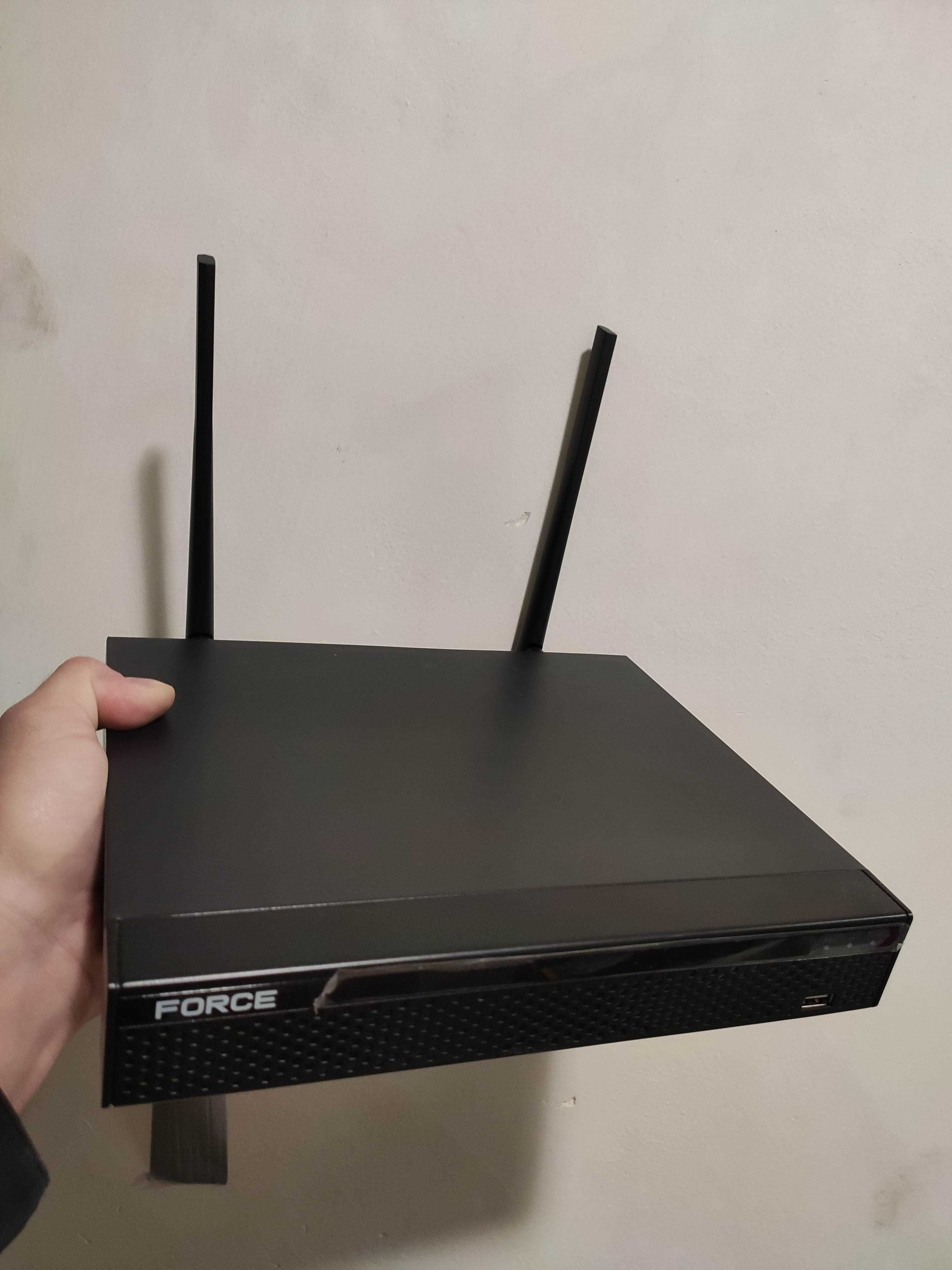 Zestaw monitoringu + DODATKI. WIFI 4x Kamera IP, DYSK 1TB, Rejestrator