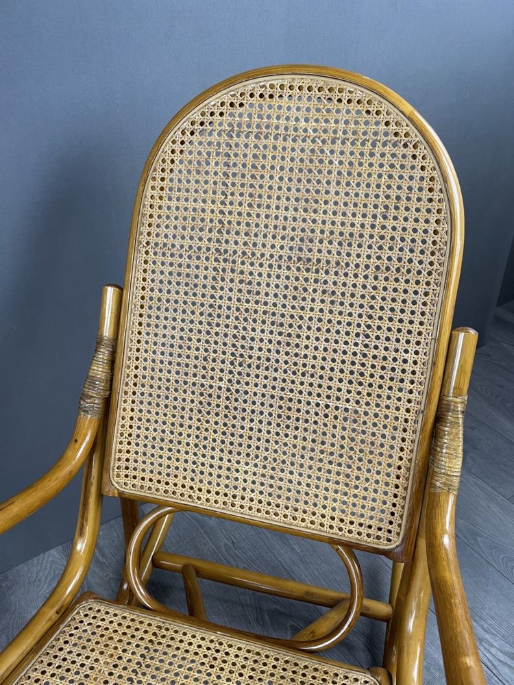 Винтажное кресло- качалка Франция