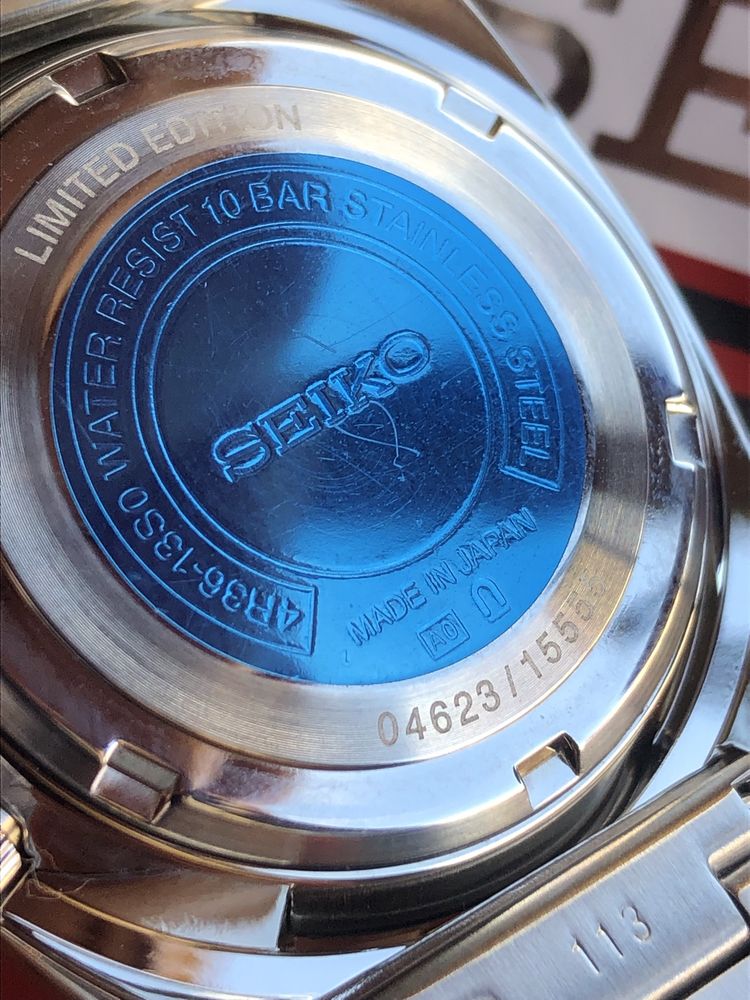 Seiko SRPK17 Limited edition 55 th aniversário MADE IN JAPAN (NOVO)