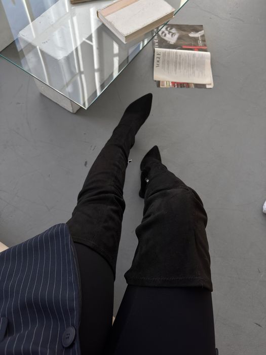 Замшеві ботфорти, 38 і 40 розміри