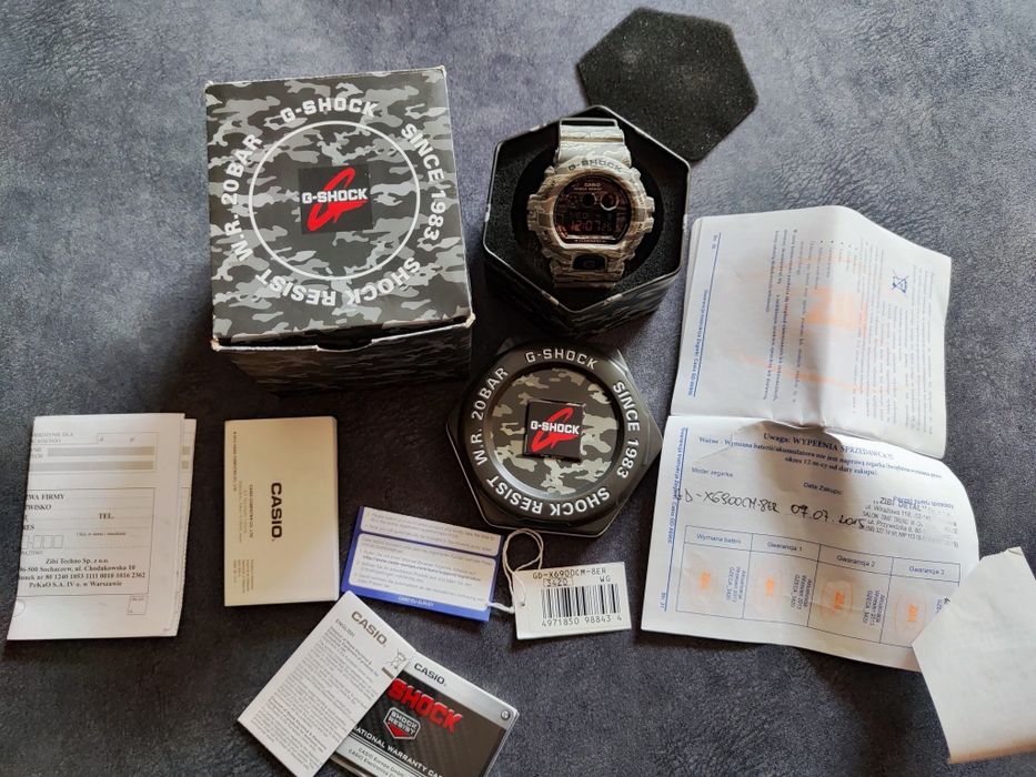 Zegarek Casio g-shock GD- X6900CM - 8er