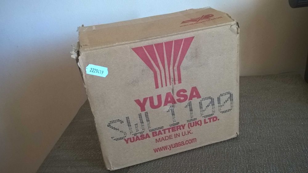 Гелевый аккумулятор Yuasa 12v  39,6 Ah.