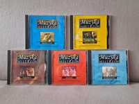 płyty CD - MUZYKA MISTRZÓW - zestaw 5 szt - wyd De Agostini - 1997/98