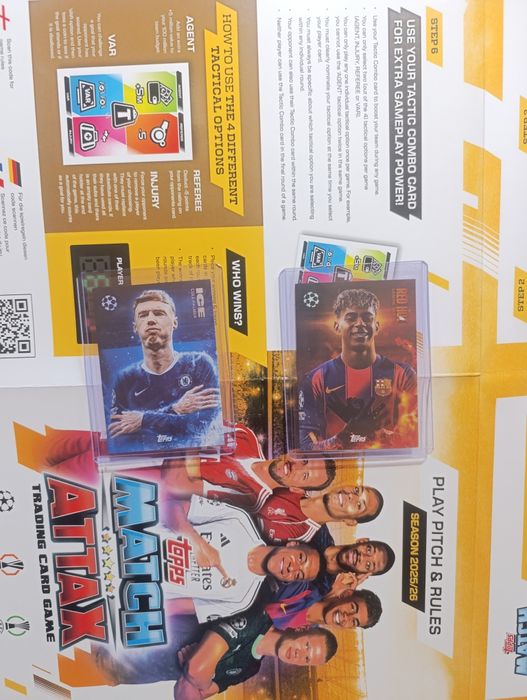 Match attack 25/26 relic cole palmer ice cold lamine yamal red hot
