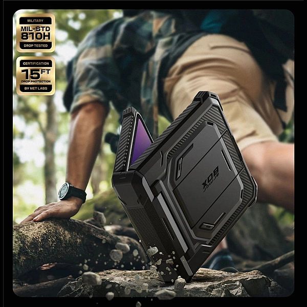 Supcase Iblsn Armorbox Galaxy Z Flip 7 Black