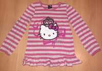 Bluzeczka tunika hello kitty george r.122/128