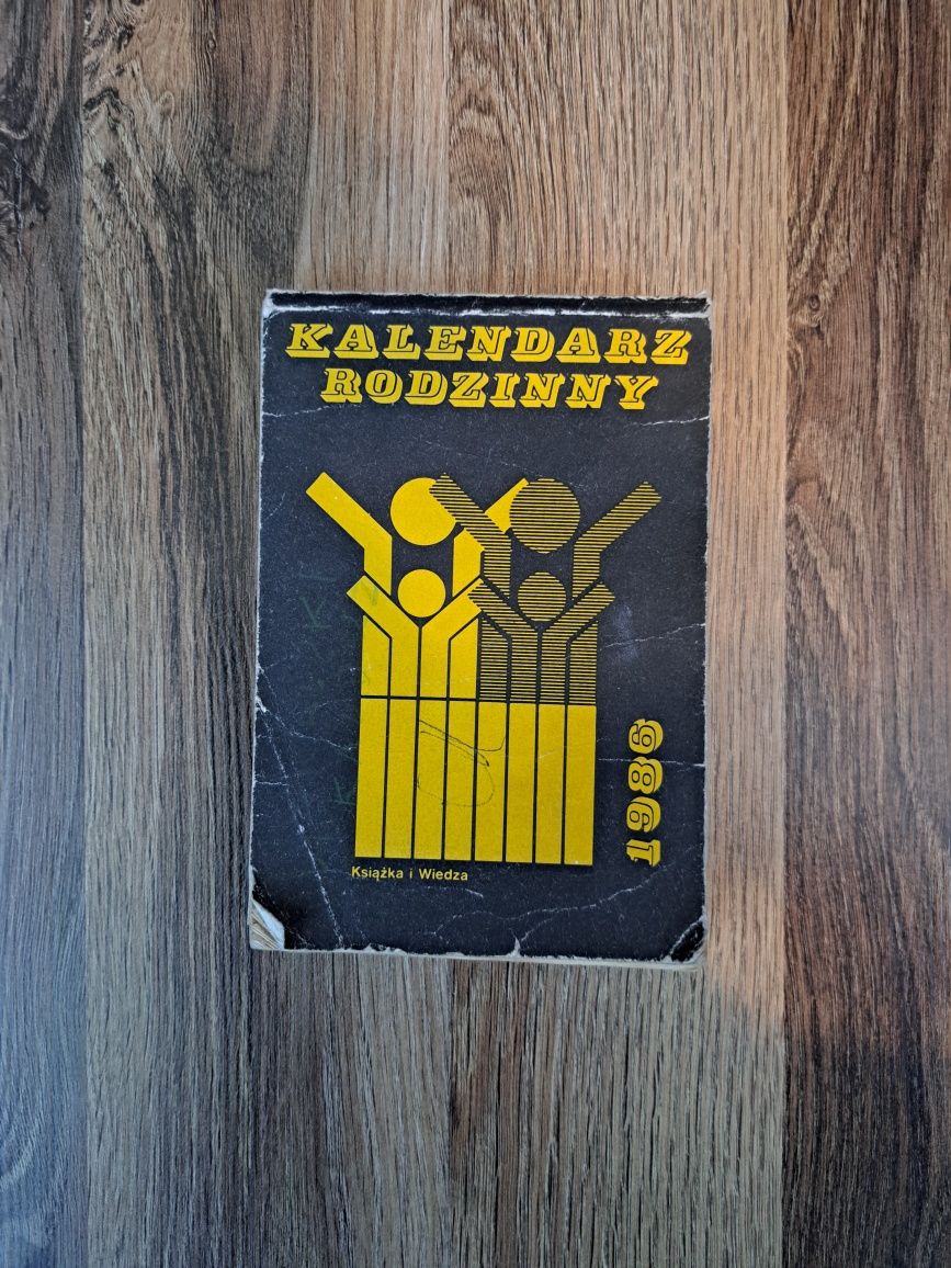Kalendarz rodzinny 1986