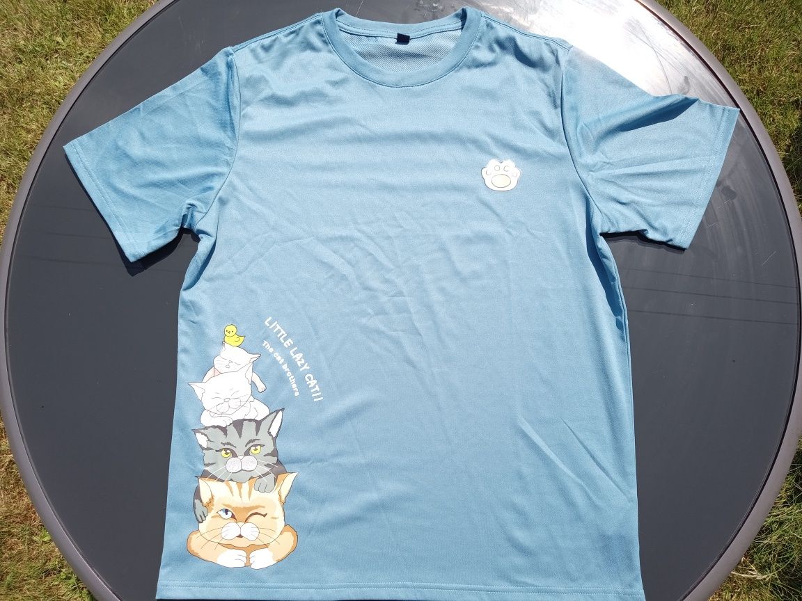 T-shirt z nadrukiem Shein