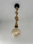 Candeeiro de teto suspenso com corda