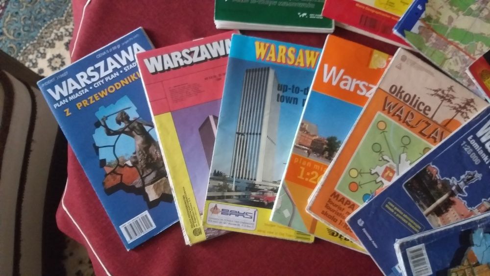 Plany miasta Warszawy