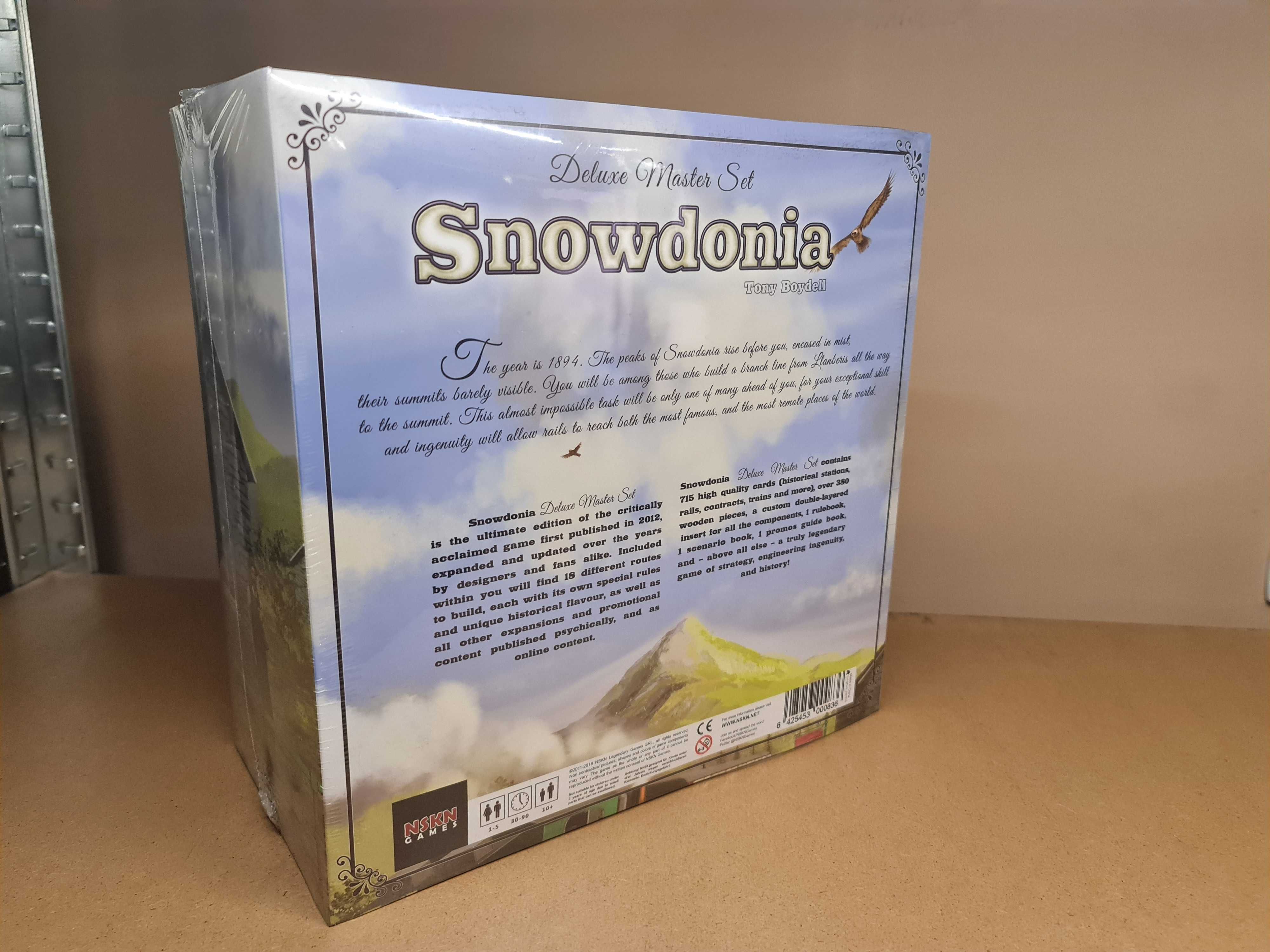 Snowdonia Delux wersja kickstarter z dodatkami