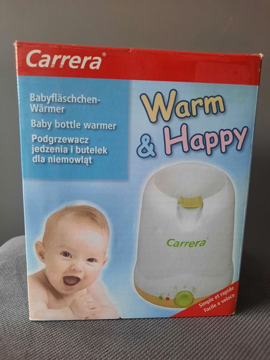 Podgrzewacz jedzenia i butelek dla niemowląt firmy Carrera