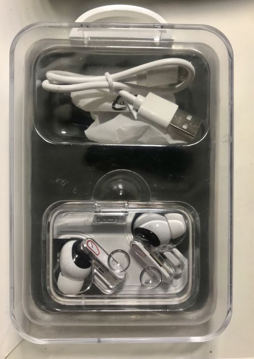 Нові Бездротові навушники TWS XO G21 Crystal White