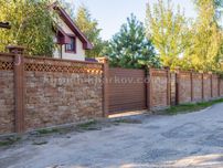 Паркани з бетонних блоків BERNSTONE великий вибір