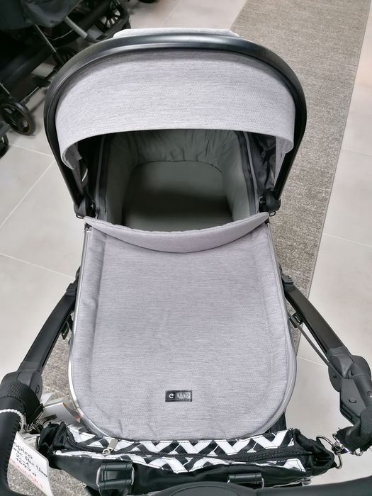 NOWY Espiro Sonic Air z gondolą Una lekki wózek na kołach pompowanych