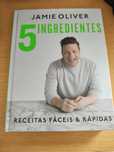 Livro culinária Jamie Oliver 5 ingredientes Português
