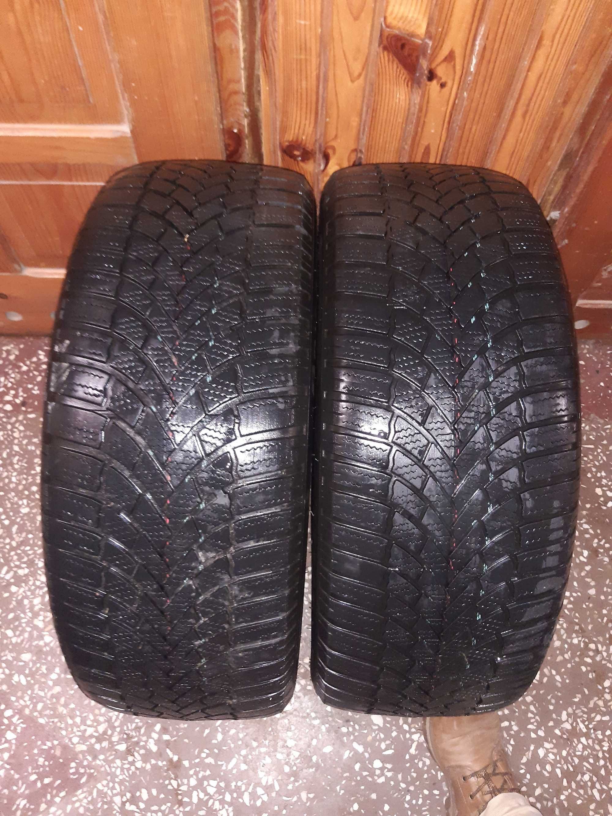 Opony zimowe 17- calowe Bridgestone 215/55 R17 2 sztuki